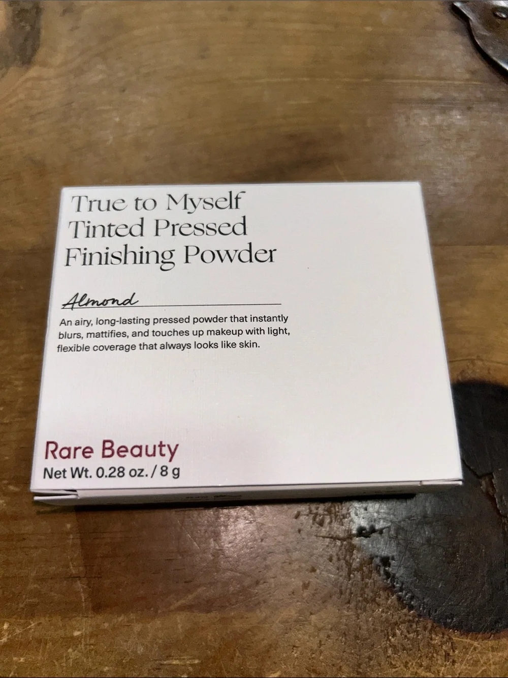 Rare Beauty True to Myself Tinted Pressed Finishing Powder – Almond – 8g / 0.28